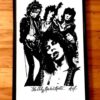 THE STONES - It's Only Rock N' Roll - 1975 - Sharpie Portrait - Art Print - Signed Artist Proof
