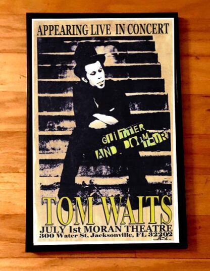 WAITS, TOM - Moran Theatre - Jacksonville Gig Poster